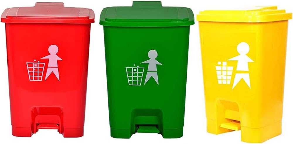 COLOR COORDINATION DUSTBIN